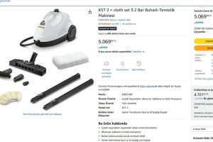KST 2 + cloth set 3.2 Bar Buharlı Temizlik Makinesi