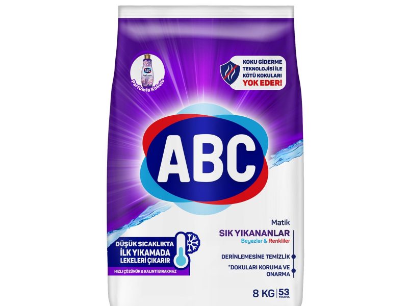🚨 ABC DETERJAN Matik Sık Yıkayanlar 8 Kg — %33 İndirim