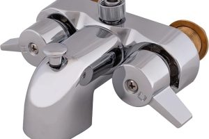 🚨 Ez-Flo 11129 Add-On Shower Diverter Bathcock Polished Chrome