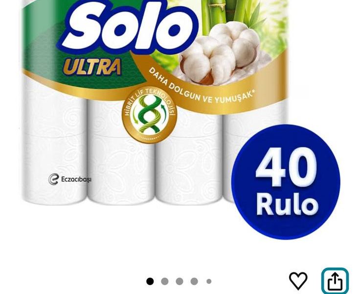 Solo Ultra Tuvalet Kağıdı 40’lı
