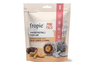 🚨 Fropie Mini Probiyotik Topları – Hindistan Cevizi Kaplı & Kaju Ezmeli 32 gr — %50 İndirim