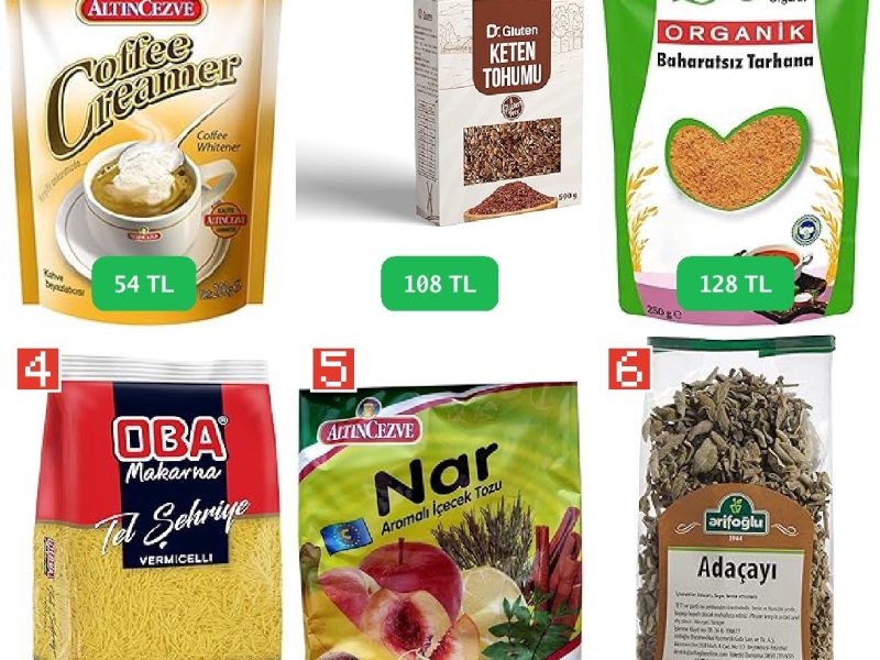 🛒 GIDA&MARKET FIRSATLARI — %21 İndirim