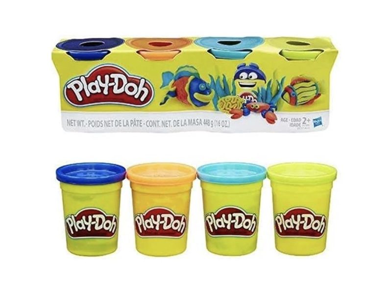 🛍️ Play Doh Tatlı Renkler Oyun Hamuru 4’lü Paket | Her Biri 113 g (4 oz) Kutu | 2 Yaş ve Üzeri Çocuklar İçin | Sanat ve El İşi Etkinlikleri ile Parti Hediyeleri İçin İdeal — %73 İndirim