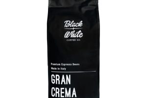 🛍️ black + white coffee co. Gran Crema Çekirdek Kahve, 1 kg