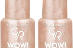 🚨 Golden Rose Wow Nail Color No:121 – Oje 2li paket