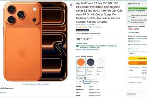 Apple iPhone 17 Pro 256 GB Kozmik Turuncu