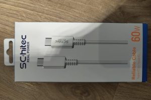 🚨 SChitec 60W Type-C to Type-C Data ve Hızlı Şarj Kablosu Telefon, Tablet, Laptop Uyumlu Beyaz SK006