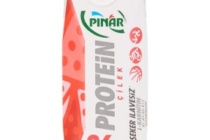 🚨 Pınar Çilekli Protein Süt 500 ml 26g Protein, Şeker İlavesiz — %33 İndirim