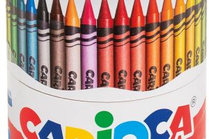 Carioca Wax Yıkanabilir Pastel Boya Kalemi 100Lü