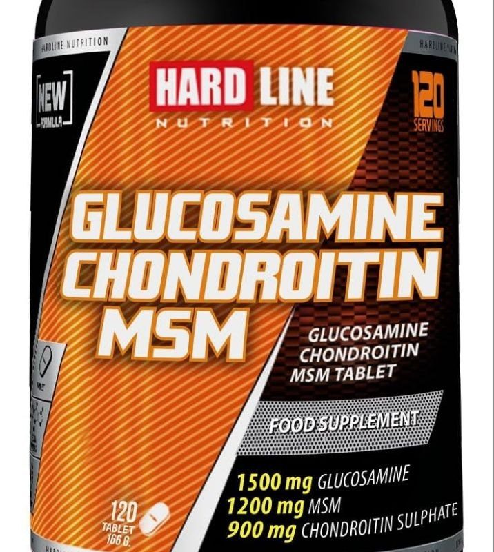 Hardline Glucosamine Chondroitin Msm 120 Tablet