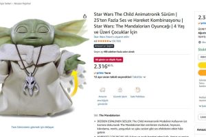 Star Wars The Child Animatronik Sürüm | 25’ten Fazla Ses ve Hareket Kombinasyonu | Star Wars: The Mandalorian Oyuncağı | 4 Yaş ve Üzeri Çocuklar İçin