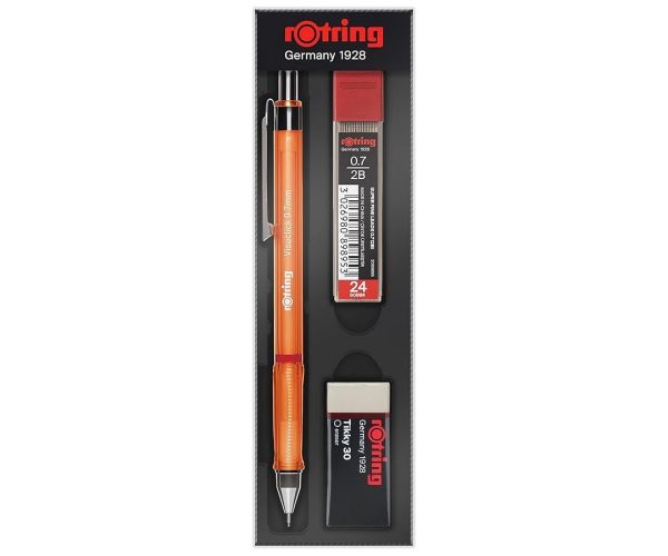 🛍️ Rotring Visuclick Min Silgi 3’lü Okul Seti 0.7 mm Turuncu