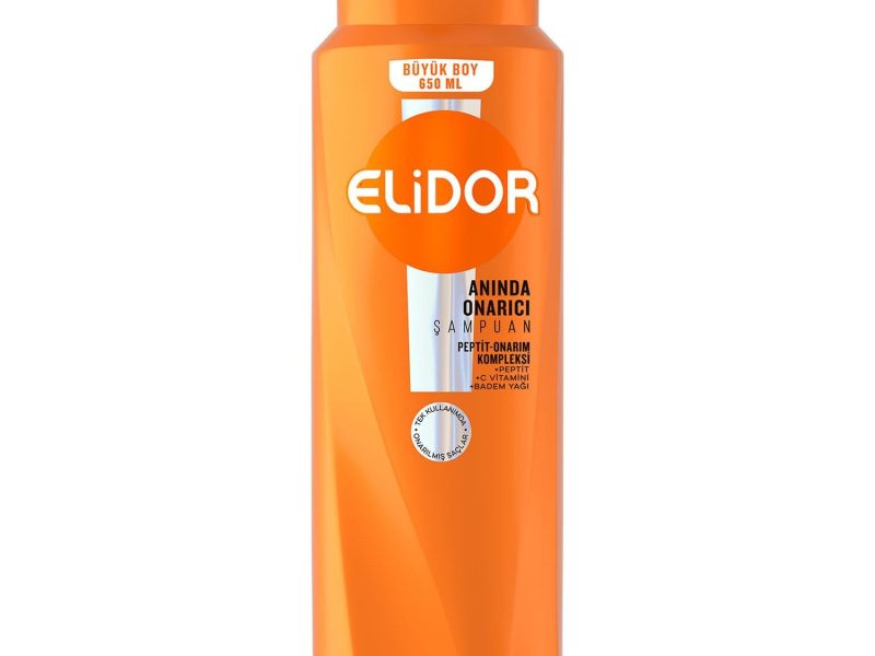 🚨 Elidor Saç Bakım Şampuanı, Anında Onarıcı, 650 ml — %33 İndirim