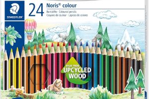 🛒 Staedtler 185 C24 Noris Color Kuru Boya 24’lü — %48 İndirim