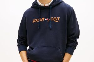 🛒 Tommy Hilfiger TJM REG LA HOODIE EXT Sweatshirt Erkek — %38 İndirim