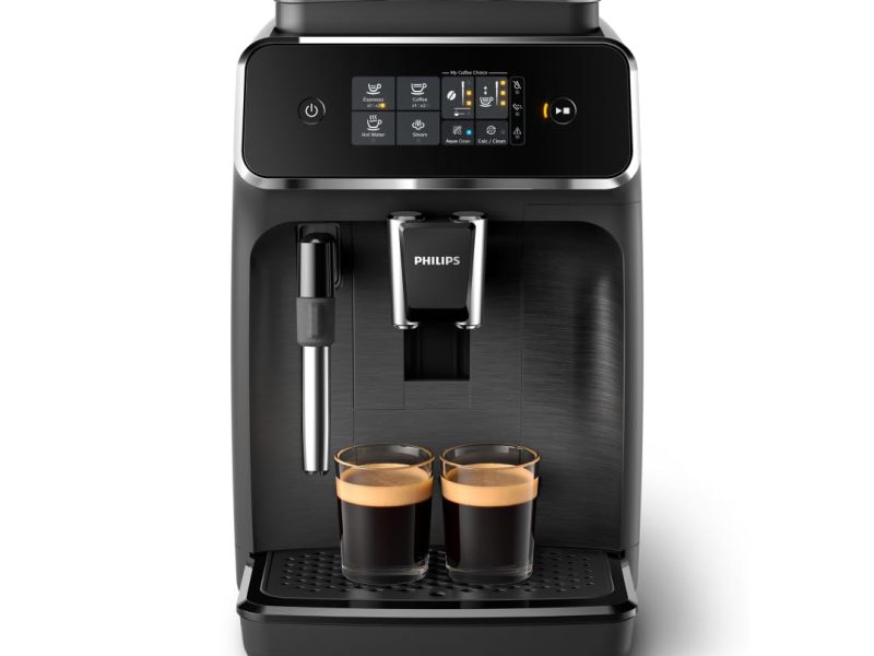 🚨 Philips 2200 Serisi Tam Otomatik Espresso Makinesi, Dokunmatik Ekran, Klasik Süt Köpürtücü, 2 İçecek, EP2220/10 — %9 İndirim