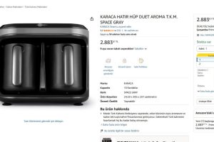 KARACA HATIR HÜP DUET AROMA T.K.M. SPACE GRAY