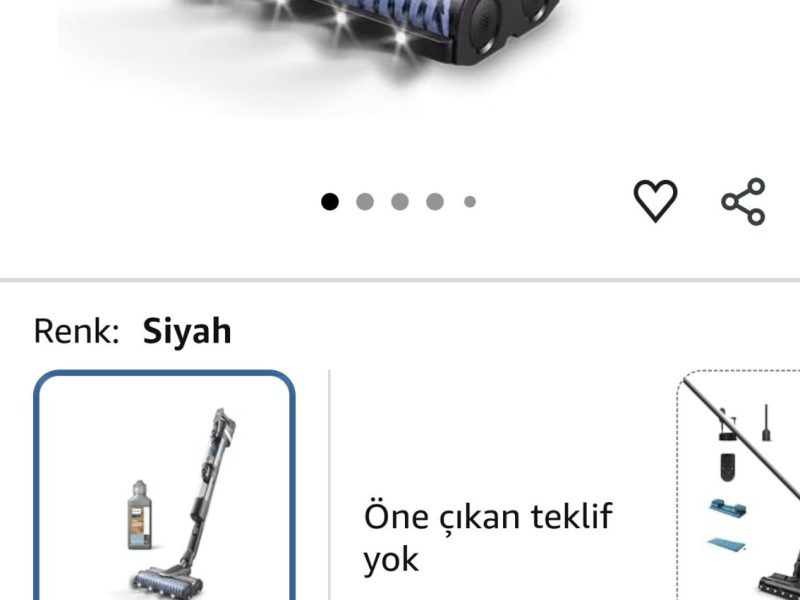 Philips 9000 Serisi AquaTrio Kablosuz Dikey Süpürge (XW9463/11) ve Philips Aqua Trio Uyumlu Zemin Temizleme Solüsyonu (XV1792/01)