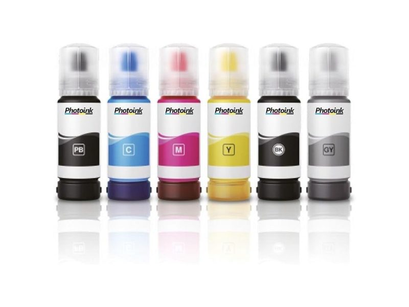 🛍️ Photoink Plus L Serisi Muadil Mürekkepleri, Epson 103 Ecotank Photoink 4 Renk Set Mürekkep L6290 L6270 L6260 L4266 L4260 L6276 L6190 L6170 L6160 L4160 L4150 L14150 Uyumlu