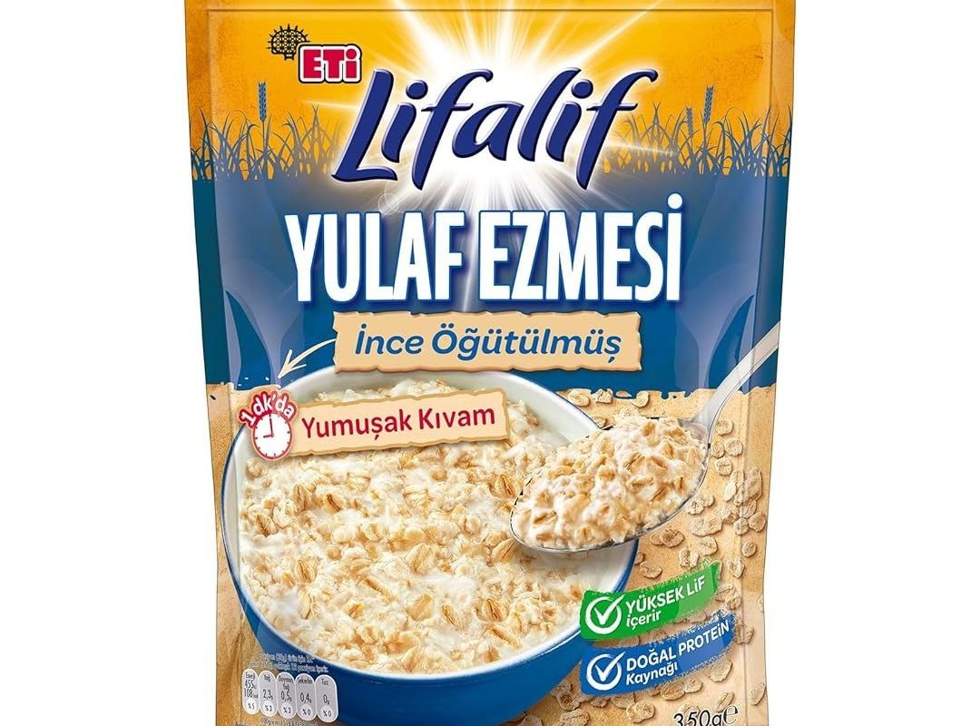 🛍️ Eti Lifalif İnce Öğütülmüş Yulaf Ezmesi 350 g