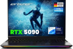 🛒 ERAZER Beast 16 X10 MD600094 Ultimate Intel Ultra 9 290HX 32GB RAM 2TB SSD RTX5090 16″ 300Hz MiniLed QHD+ W11H Oyuncu Laptop — %84 İndirim