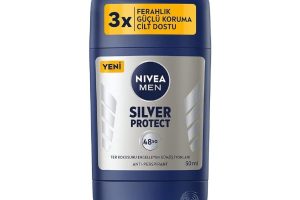 🛍️ NIVEA MEN Erkek Stick Deodorant Silver Protect 50 ml, Ter ve Ter Kokusna Karşı 72 Saat Anti perspira