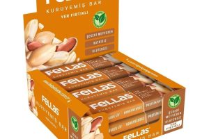 Fellas Yer Fıstıklı Kuruyemiş Bar 30 gr x 12 Adet
