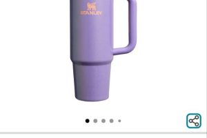 Stanley Quencher H2.0 Flowstate Pipetli Termos Bardak 0.89 Litre – Parlak Lila (Periwinkle