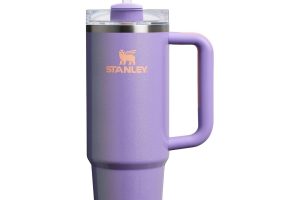 🛍️ STANLEY Quencher H2.0 FlowState Pipetli Termos Bardak 0.89 Litre   Parlak Lila (Periwinkle Shimmer) | Paslanmaz Çelik