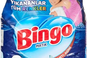 Bingo Matik Sık Yıkananlar 60 Yıkama Toz Çamaşır Deterjanı (1 x 9 kg)