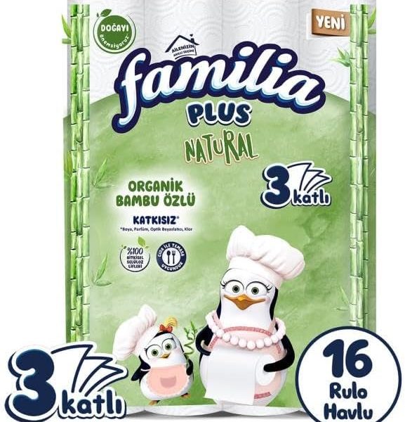 🛒 Familia Plus Natural 16’lı Kağıt Havlu — %34 İndirim