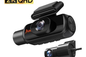 Juo C30 2K QHD Ön + FHD İç + FHD Arka 3 Kameralı WiFi GPS HDR Araç Kamerası Ekranlı 170 Derece Geniş Açı Gece Görüş