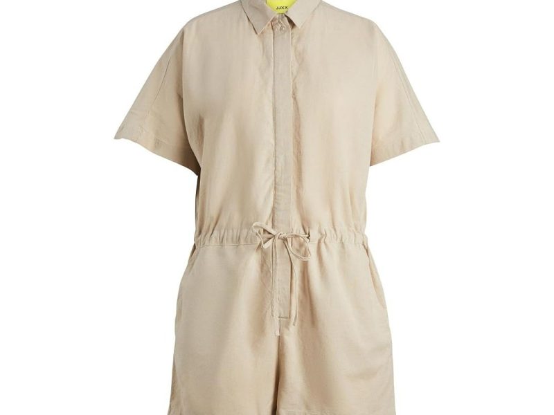 🛍️ JACK & JONES JJXX JXTRALA LINEN BLEND PLAYSUIT WVN Şort Kadın