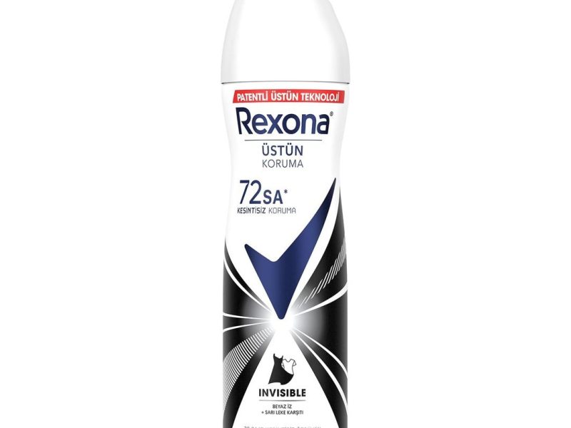 🛍️ Rexona Kadın Sprey Deodorant Invisible Beyaz İz Sarı Leke Karşıtı 150 ml