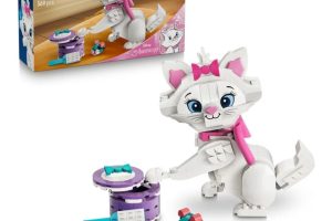 LEGO Disney Aristokediler Sevimli Marie 43286 | 7 Yaş ve Üzeri Çocuklar için Hediye Kutusu ve Pembe Kumaş Kurdele İçeren Oyuncak Yapım Seti, Hediye Fikri (369 Parça) – 1.298₺
