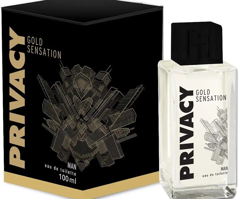PRIVACY Gold Men Edt, 100 Mililitre