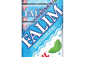 🚨 Falım Işıl Nane Aromalı Karbonatlı Şekersiz Sakız 5’li Paket 40G — %20 İndirim