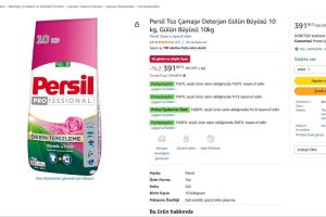 Persil Toz Çamaşır Deterjan Gülün Büyüsü 10 kg, Gülün Büyüsü 10kg