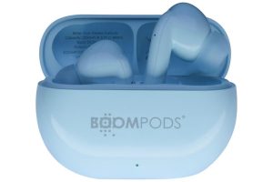 🛍️ Boompods Echobuds Gerçek Kablosuz Kulaklık   Dahili Mikrofonlu Bluetooth Kulak Tomurcukları, 19 Saat Çalma Süresi, Geri Dönüştürülmüş Plastikten Kulak İçi Kulaklıklar, Müzik ve Çağrılar için IPX4 Suya