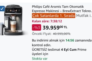 Philips Café Aromis Tam Otomatik Espresso Makinesi – (EP8757/12)