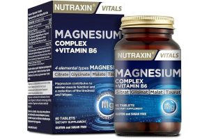 🛍️ Nutraxin Magnesium Complex Gıda Takviyesi, 60 Tablet — %17 İndirim