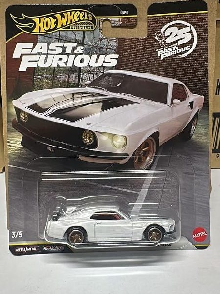 🚨 HOT WHEELS Premium 2026 Fast And Furious 25. Yıl 1969 Ford Mustang Boss HNW46