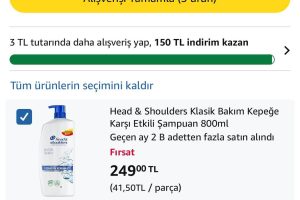 Head & Shoulders Klasik Bakım Kepeğe Karşı Etkili Şampuan