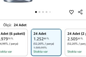 Red Bull Enerji İçeceği, 250 ml (24’lü Paket, 24 x 250 ml) – Ödeme aşamasında 100₺ İndirimle 1.153₺ — %95 İndirim