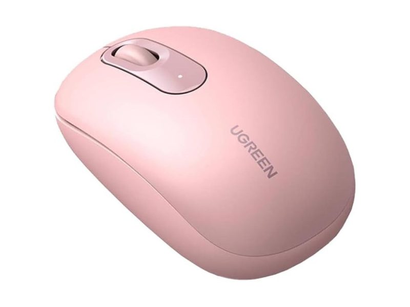 🛍️ Ugreen 2400DPI 2.4Ghz Wireless Kablosuz Sessiz Mouse Pembe