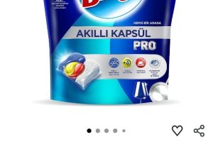 Bingo akıllı kapsül pro bulaşık Makinesi deterjanı 50 adet