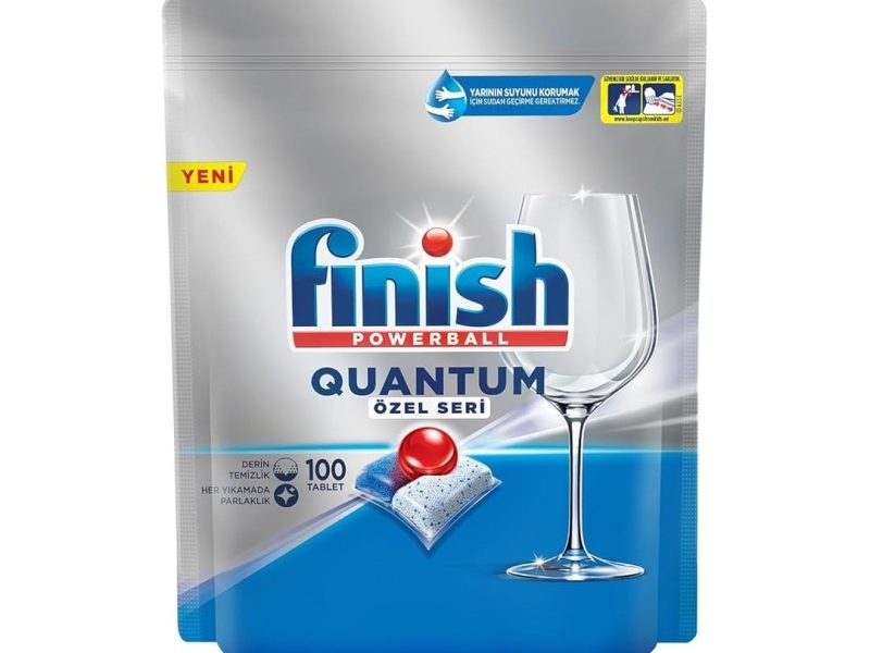 🛍️ Finish Quantum Özel Seri 100 Kapsül Bulaşık Makinesi Deterjanı Tableti (1 x 100 Kapsül)