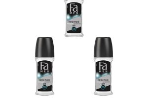 Fa Men Fresh Pulse Terleme Karşıtı Roll-On 50 ml Erkek 1 Adet 3lü paket