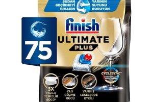 🛍️ Finish Ultimate Plus 75 Kapsül Bulaşık Makinesi Deterjanı Tableti (1 x 75 Kapsül)