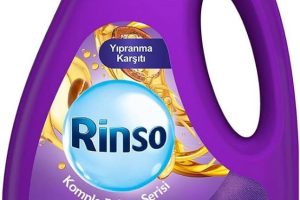 Rinso Sıvı Çamaşır Deterjanı Komple Bakım Serisi Argan Özü Renkliler ve Siyahlar İçin 2.5 L